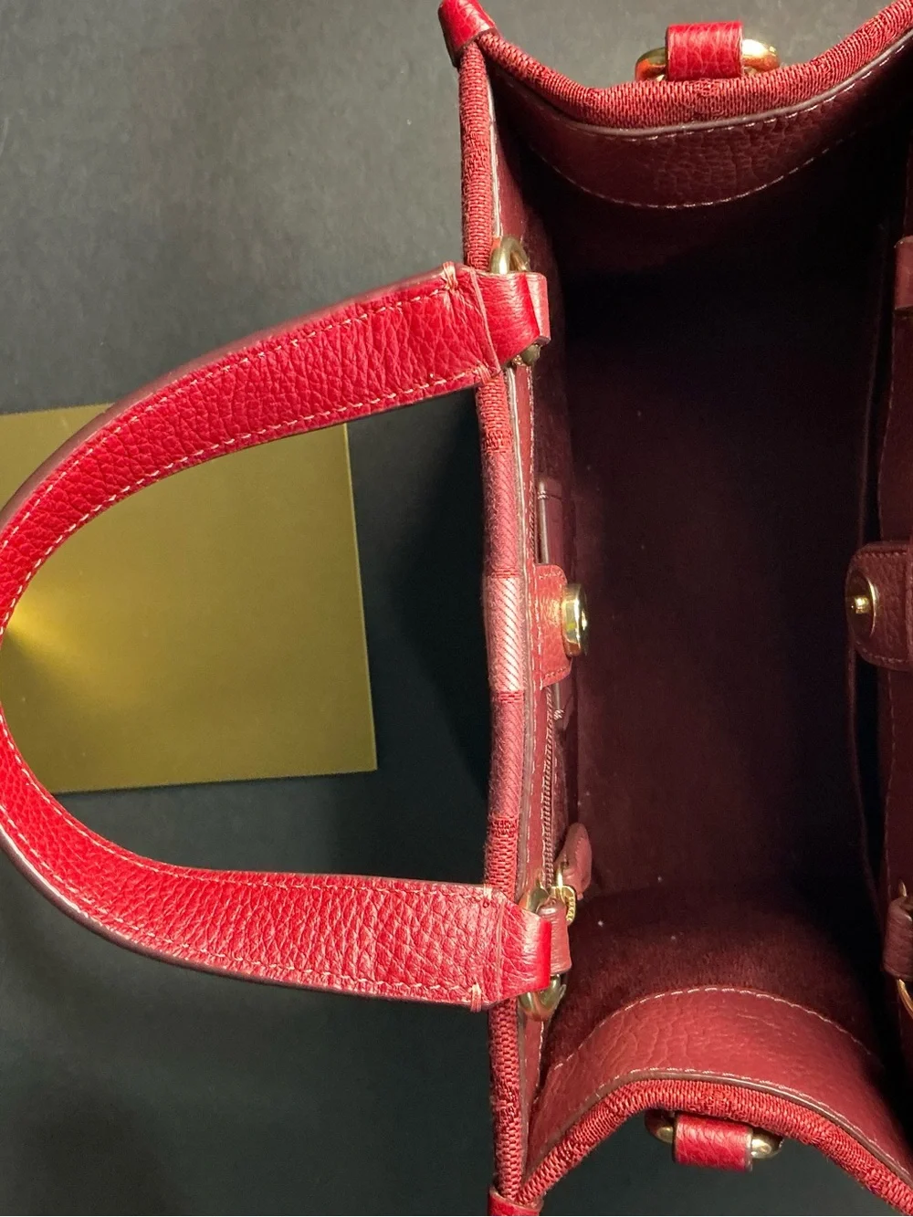 Coach Outlet Dempsey Tote 22 and Coach Cherry Charm